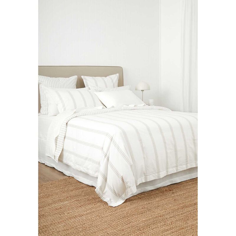 Wallace Cotton Shoreline Duvet Set image number 2